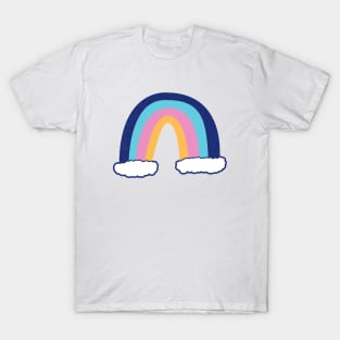 Pastel Rainbow Positivity T-Shirt